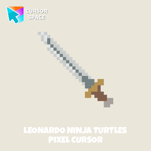 Leonardo Ninja Turtles Pixel cursor pointer cursor